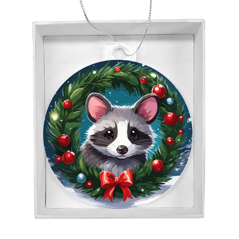 Raccoon Ornament