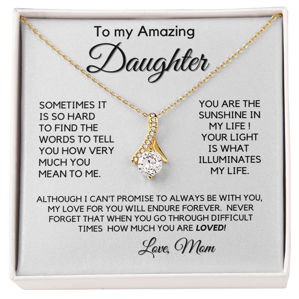 Amazing Daughter from Mom - alluring beauty