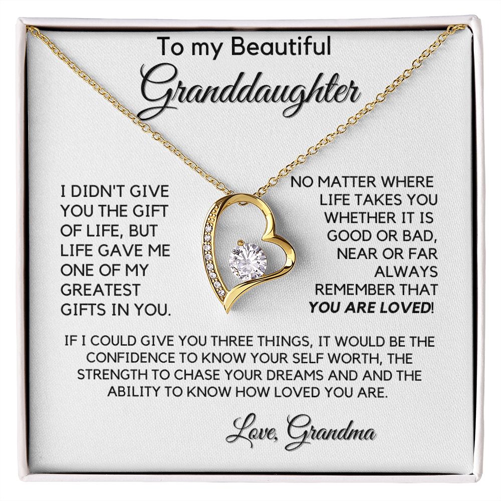 Granddaughter - my greatest gift
