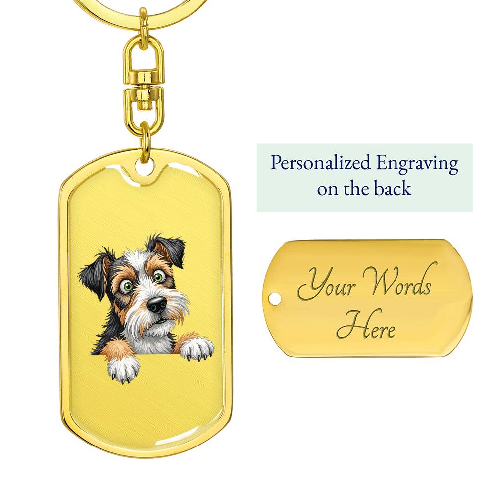 Keychain dog