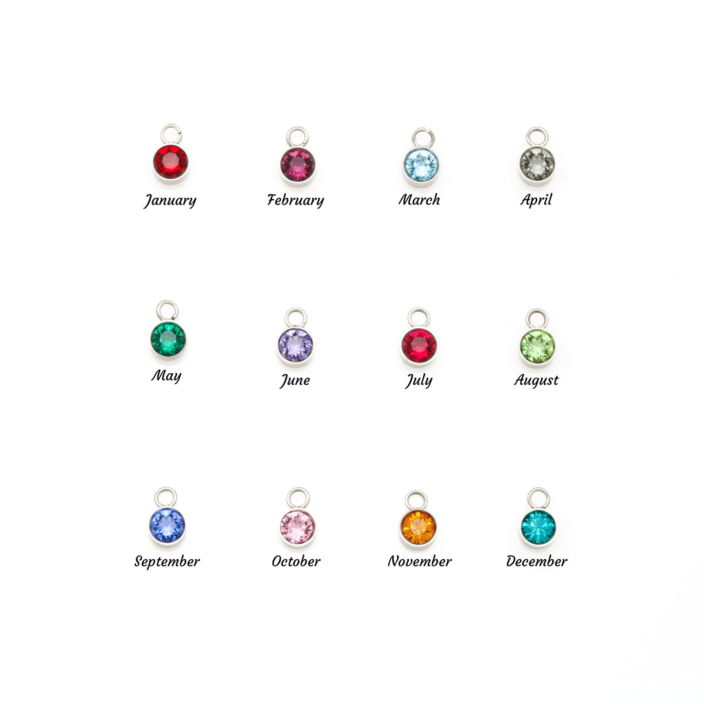Personalized Birthstone Name Necklace for Mom