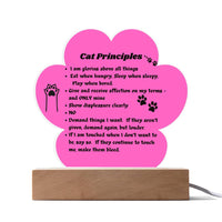 Cat Principles to live by