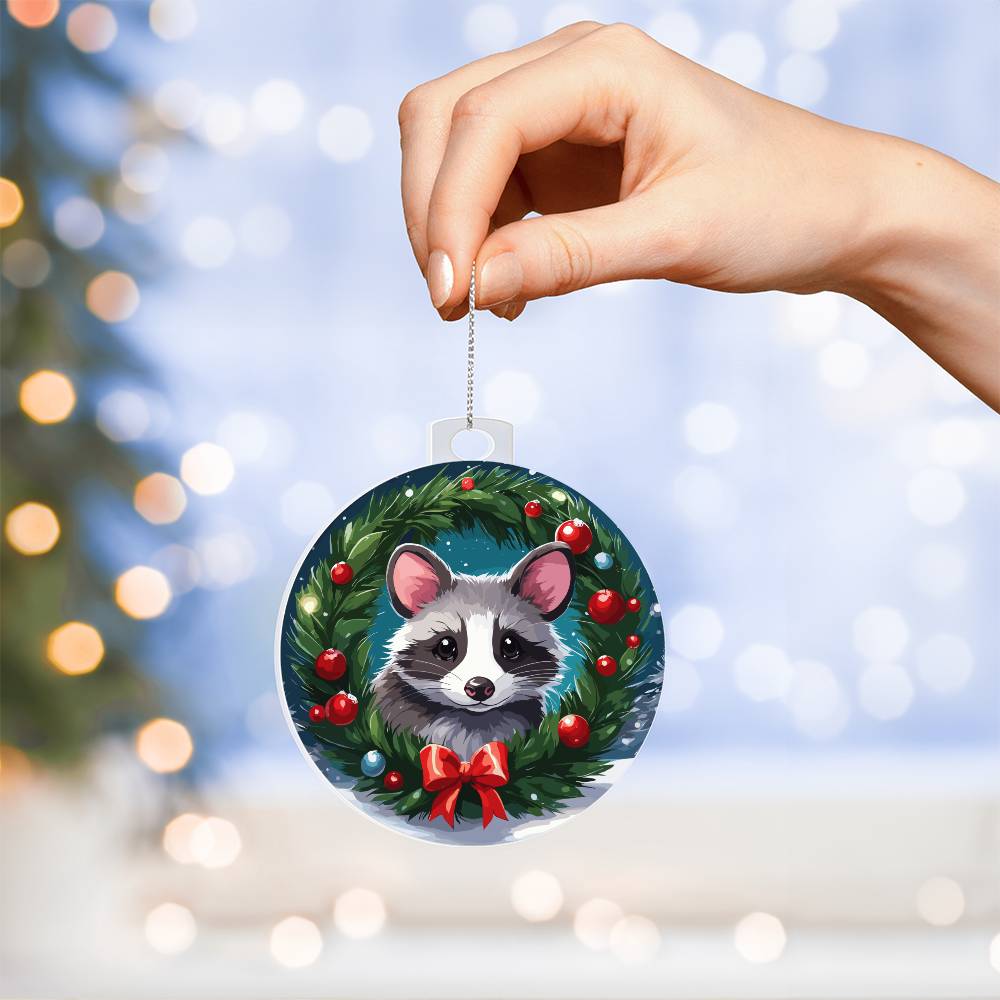 Raccoon Ornament