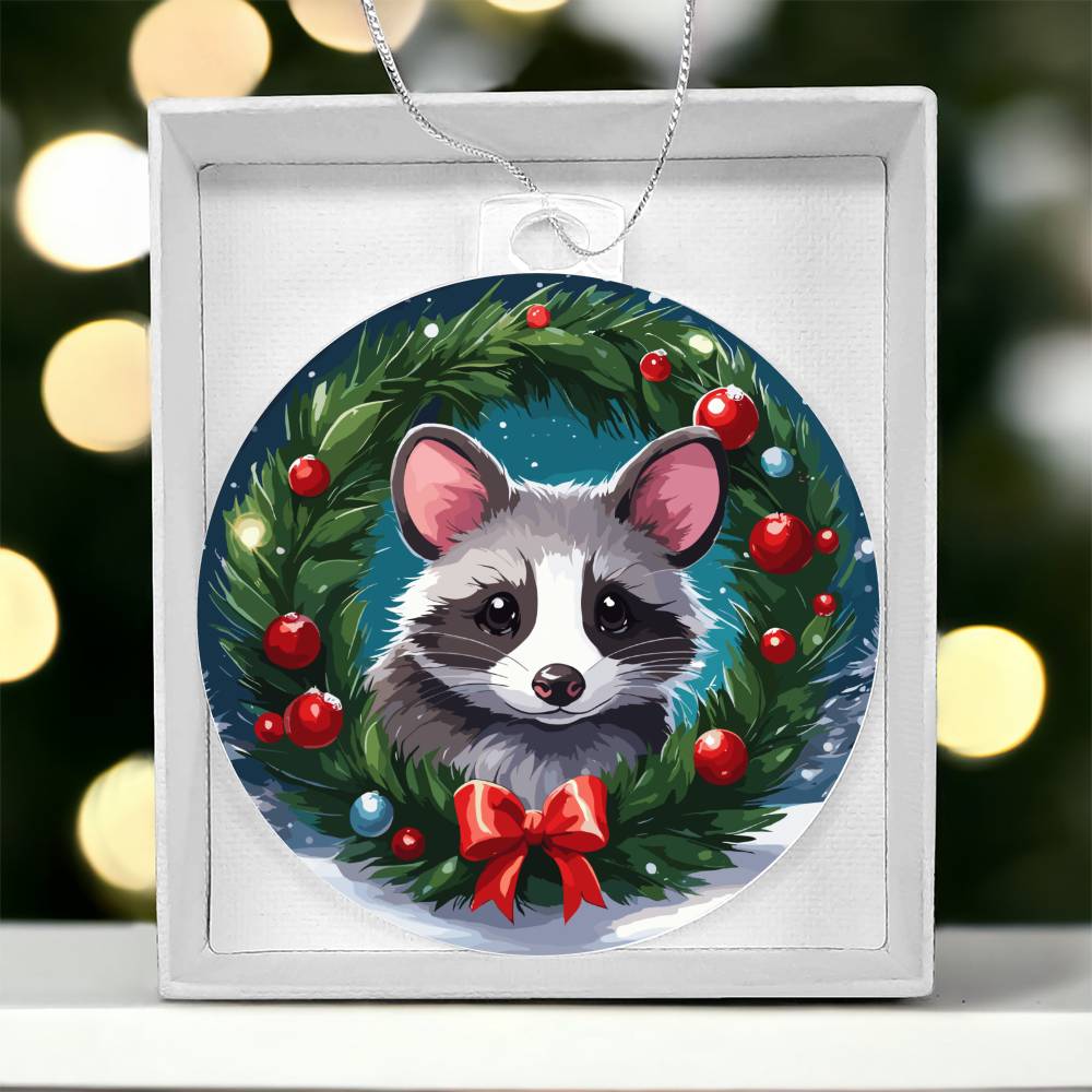 Raccoon Ornament