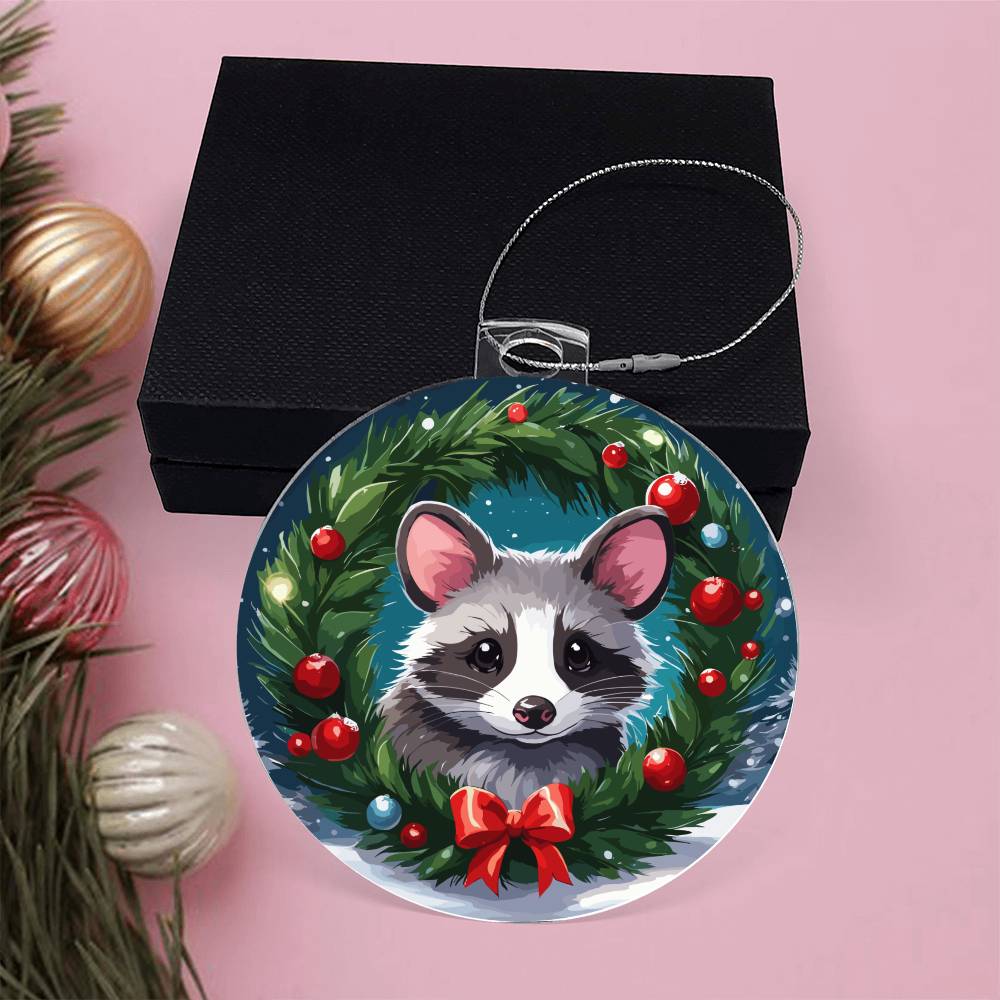 Raccoon Ornament