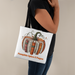 Pumpkin Book Tote Bag – Fall Gift for Teachers & Book Lovers