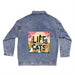 Denim Jacket for Women Cat Lovers