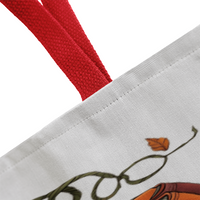Pumpkin Book Tote Bag – Fall Gift for Teachers & Book Lovers