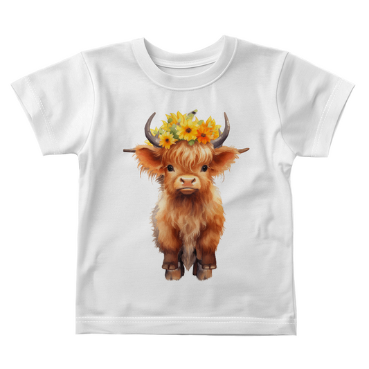 Baby Highland Cow Infant Teeshirt