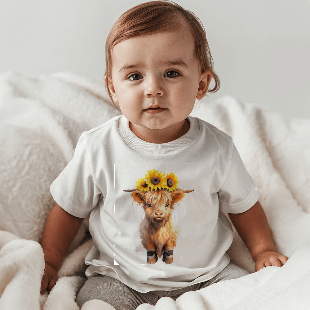 Highland Cow Baby T
