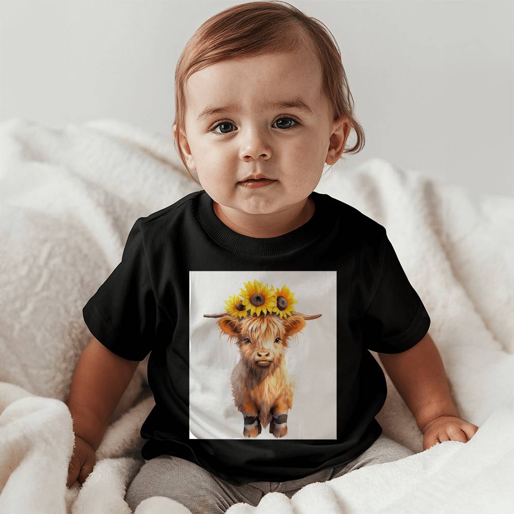 Highland Cow Baby T