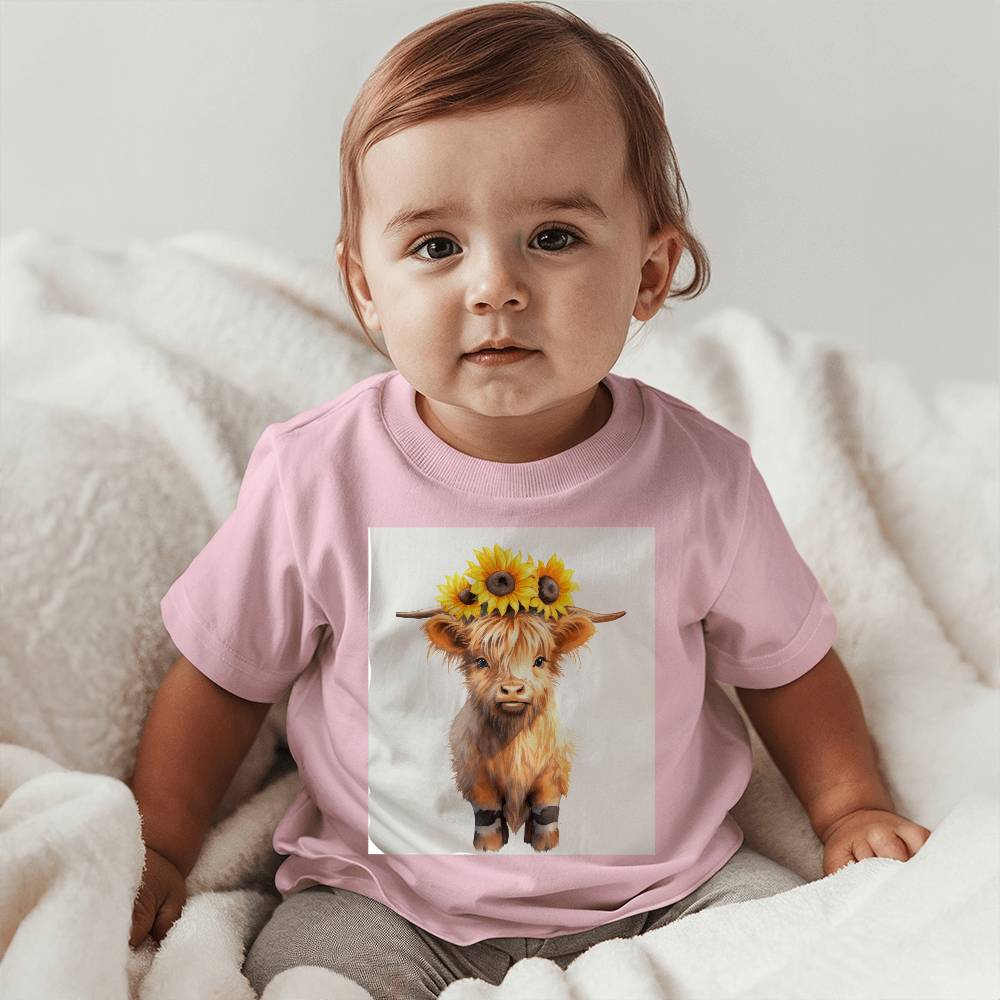 Highland Cow Baby T