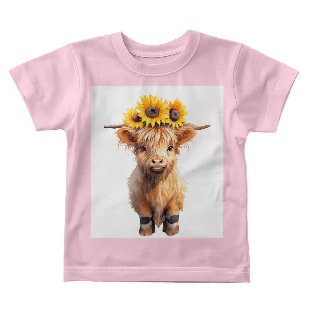 Highland Cow Baby T