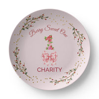Berry Sweet One birthday plate