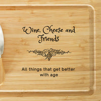 Charcuterie Board - Wine Cheese & Friends