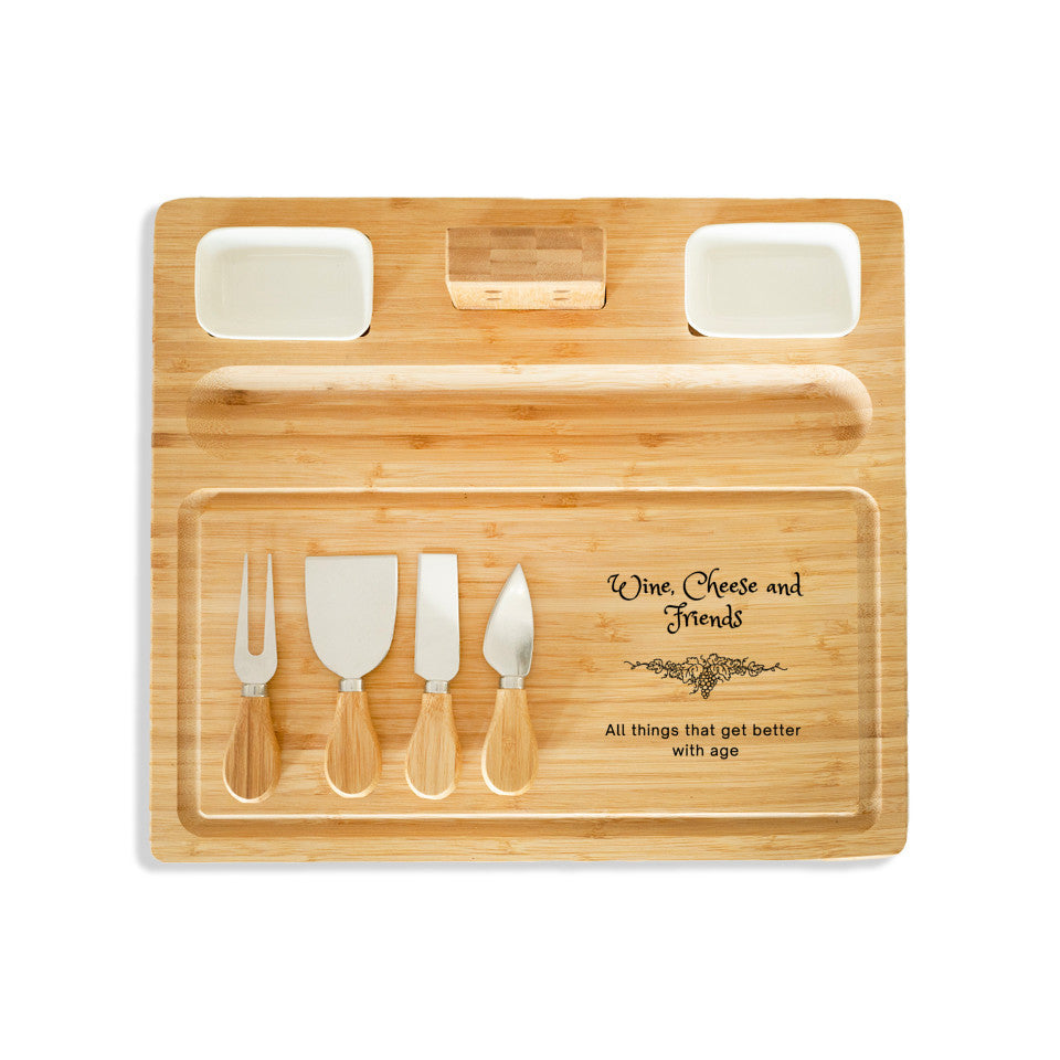 Charcuterie Board - Wine Cheese & Friends