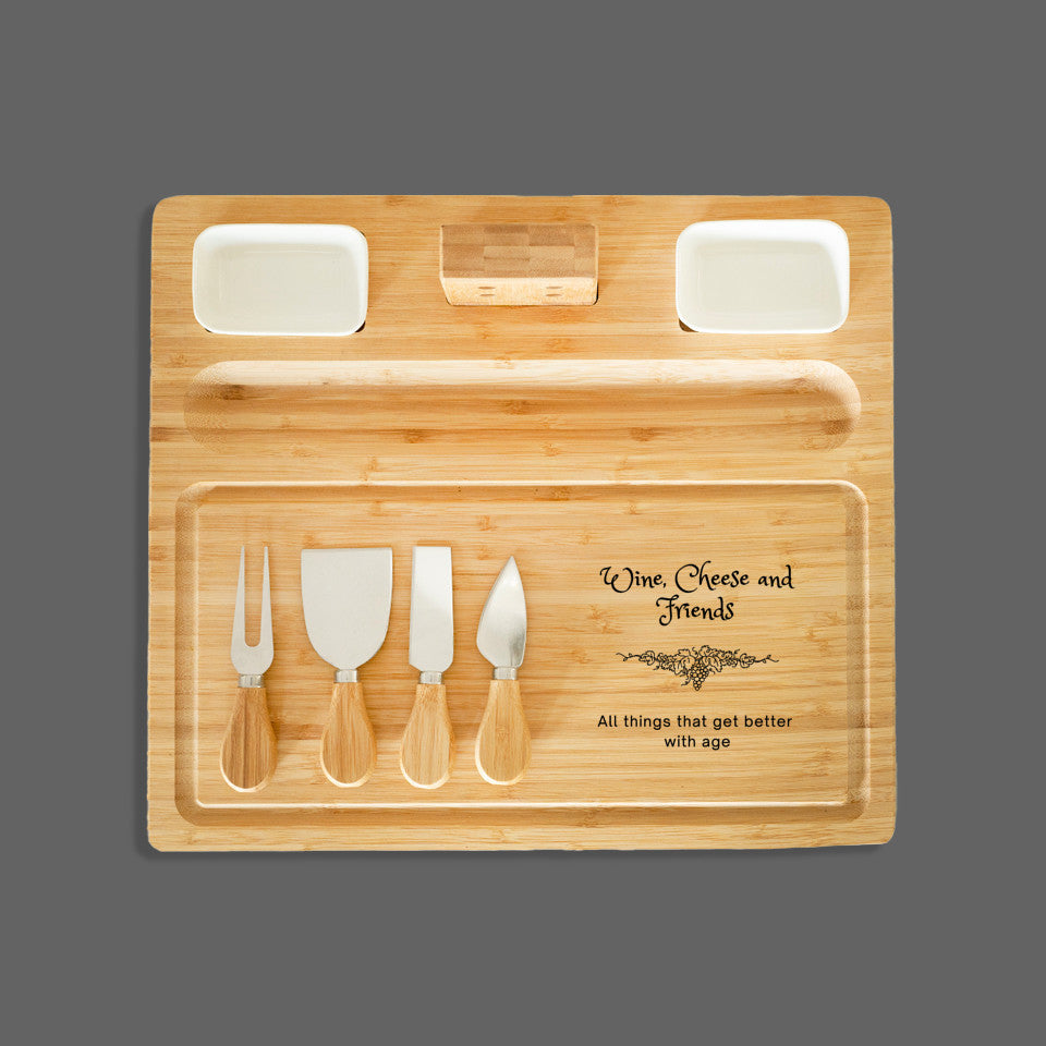 Charcuterie Board - Wine Cheese & Friends