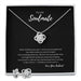 Love Knot Earring and Necklace Set for Soulmate