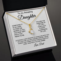 To Daughter from Dad - alluring beauty