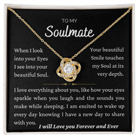 Soulmate - Beautiful Soul Love Knot Necklace