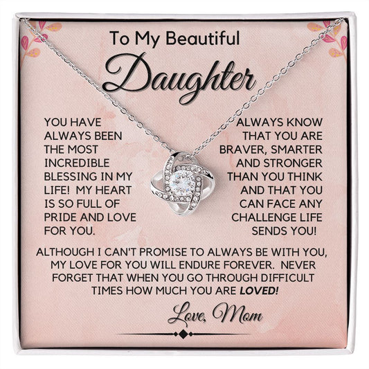 Daughter Incredible Blessing - Love knot
